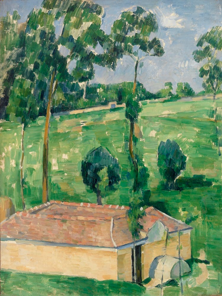 The Spring House, Paul Cézanne