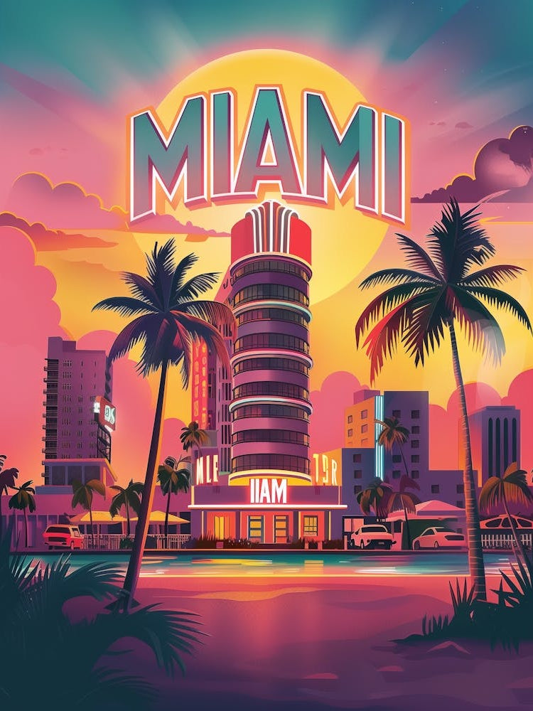 Miami Cityscape