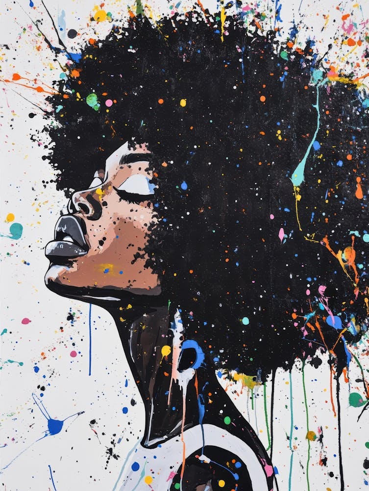 Afro Girl 57