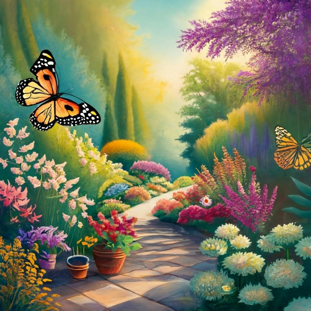 into the garden : Butterfly Garden