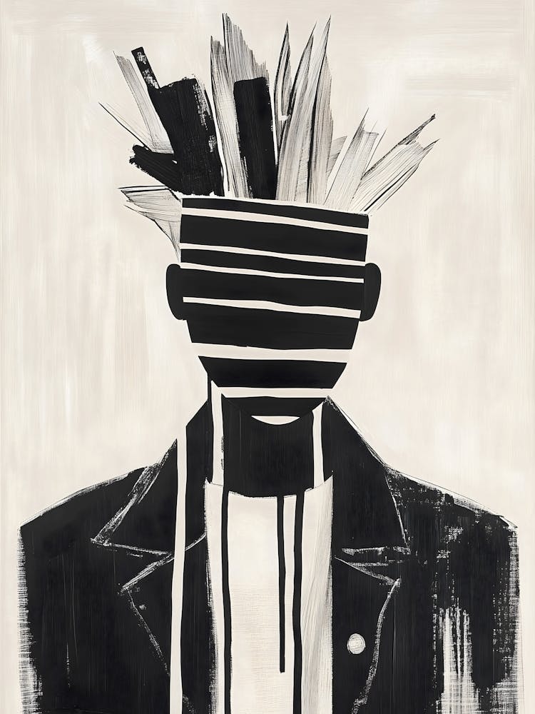 Black And White Man