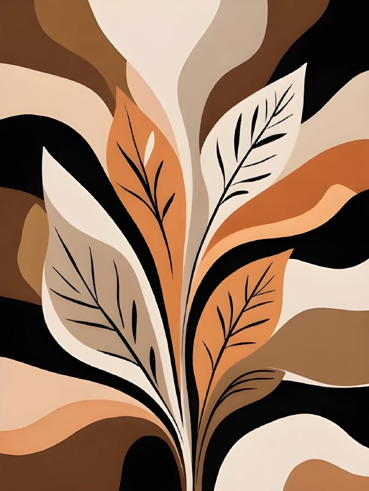 Abstract Leaves 23