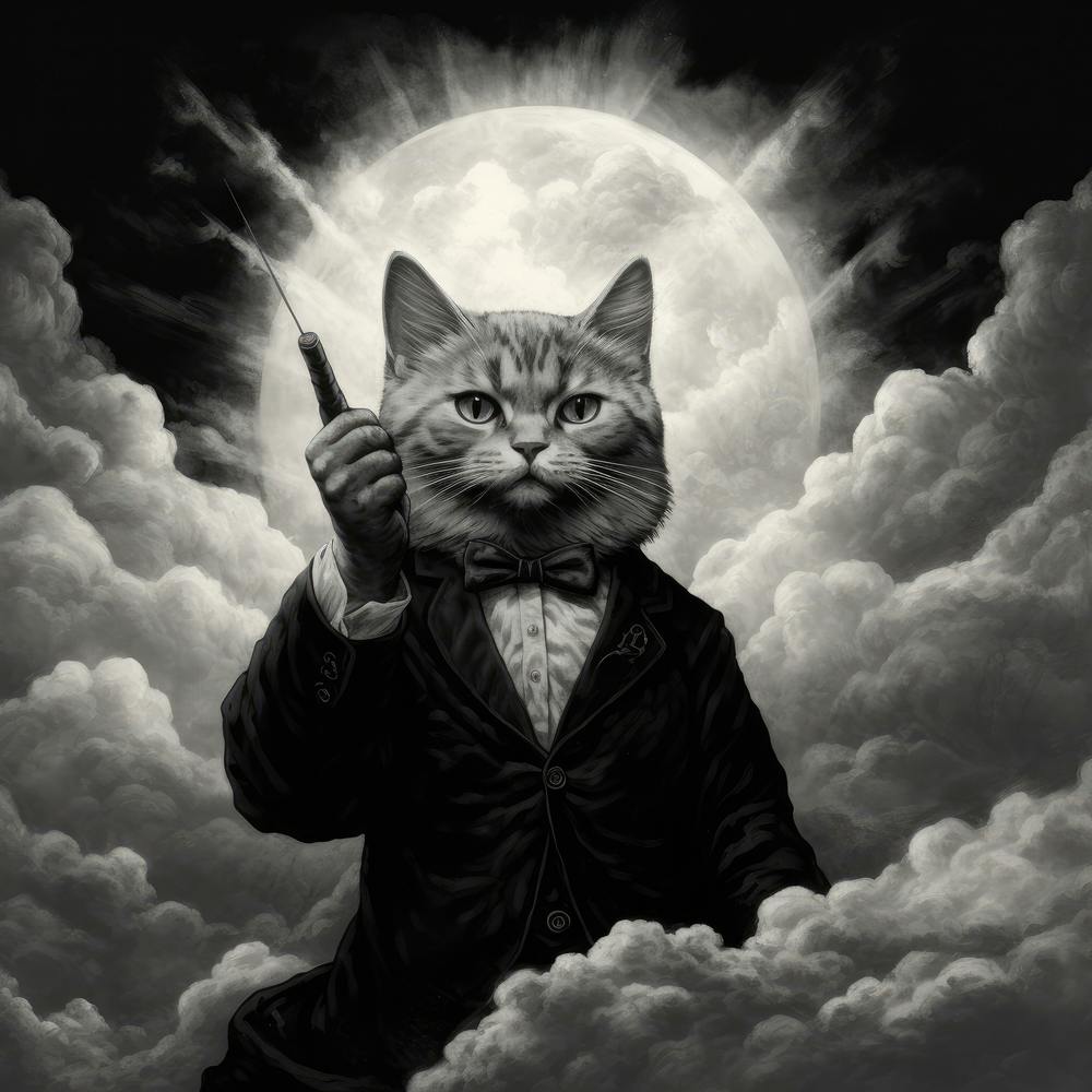 Cat In Tuxedo