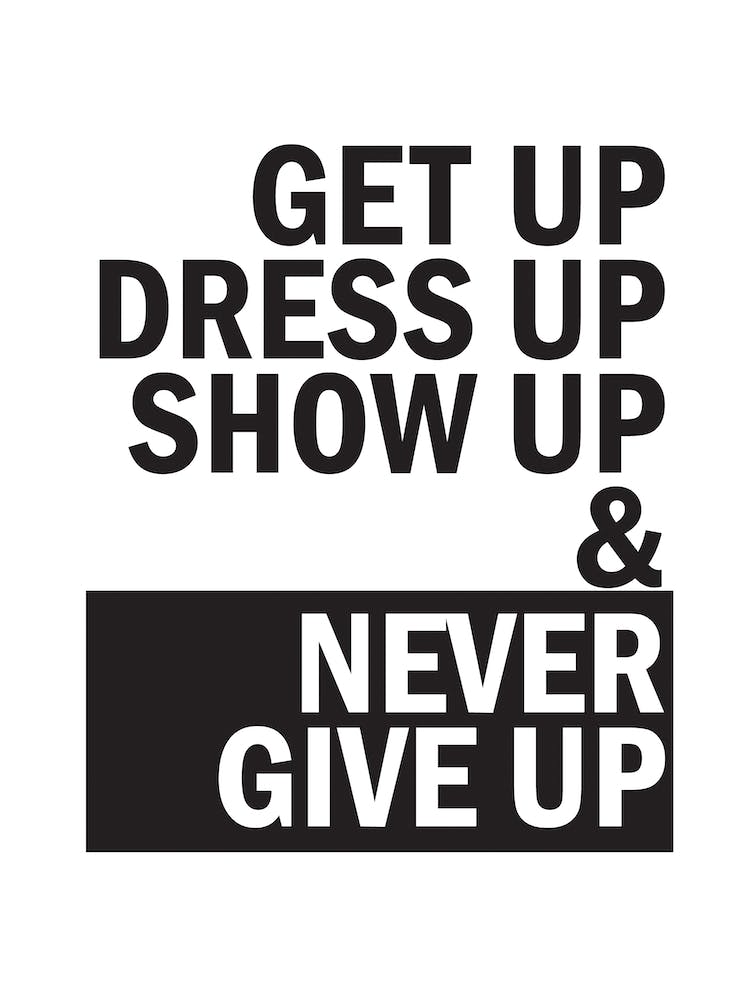Never Give Up