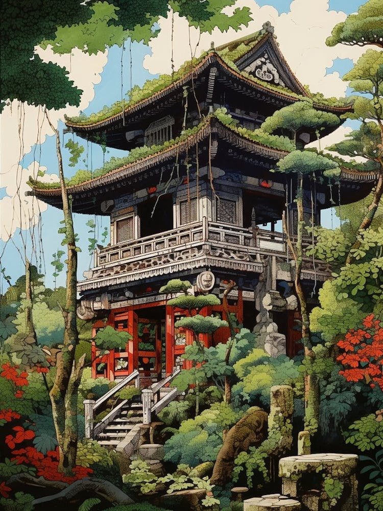 Shinto Shrines Japanese Style 2