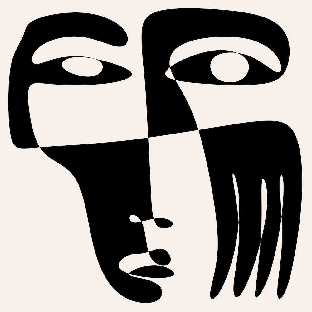 Cubism abstract face 3