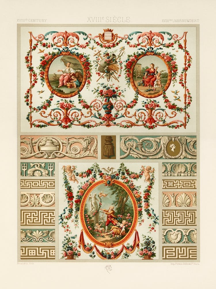 18th Century Pattern, Albert Racine 1