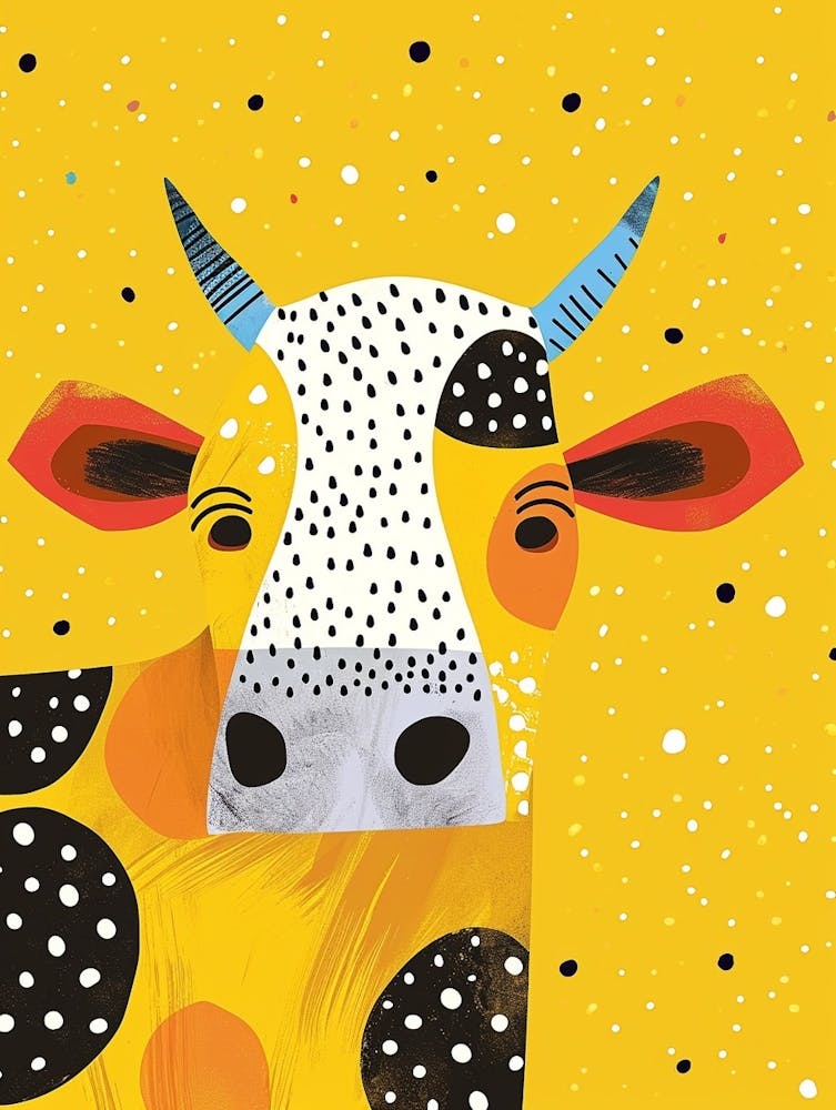 Yellow Cow 4