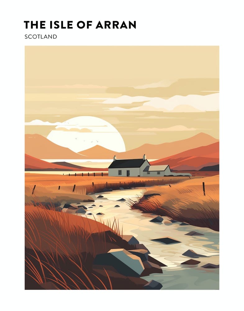 The Isle Of Arran Scotland 1 Hiking Trail Landscape Poster