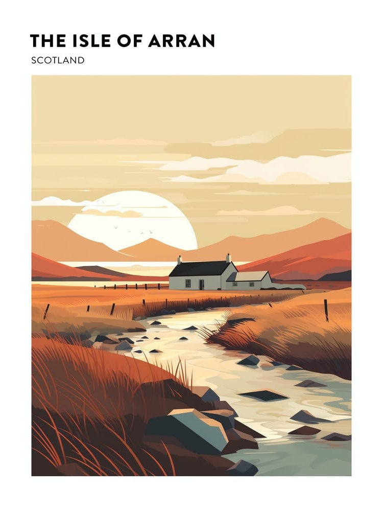 The Isle Of Arran Scotland 1 Hiking Trail Landscape Poster