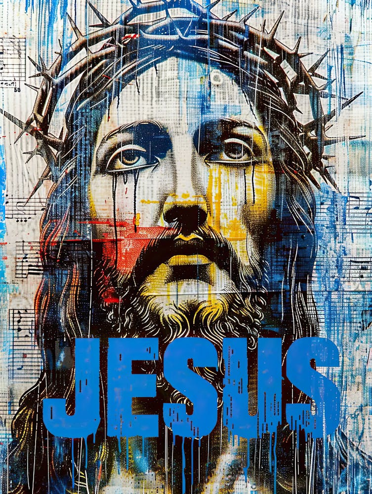 The Risen King | Jesus Poster