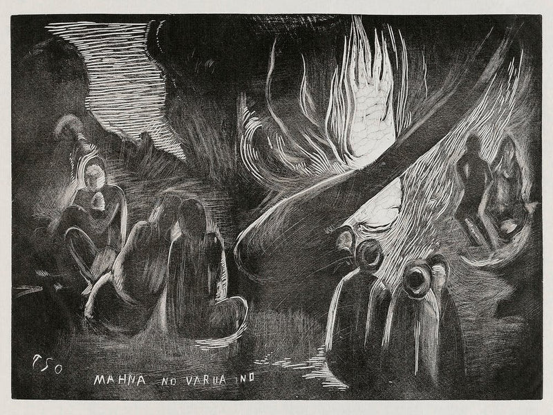 The Devil Speaks (Mahna No Varua Ino), From The Noa Noa Suite (1921), Paul Gauguin
