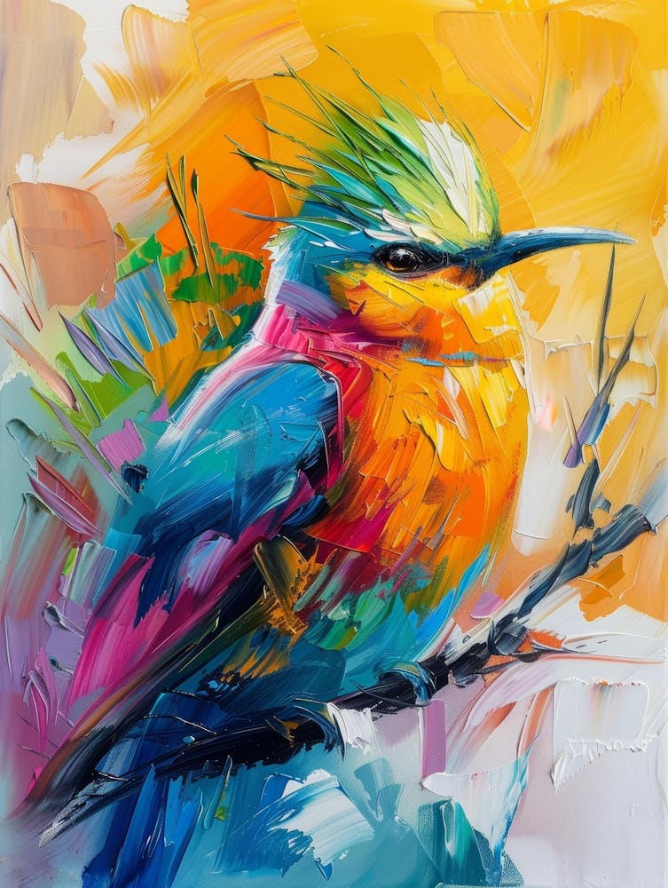 Colorful Bird 14
