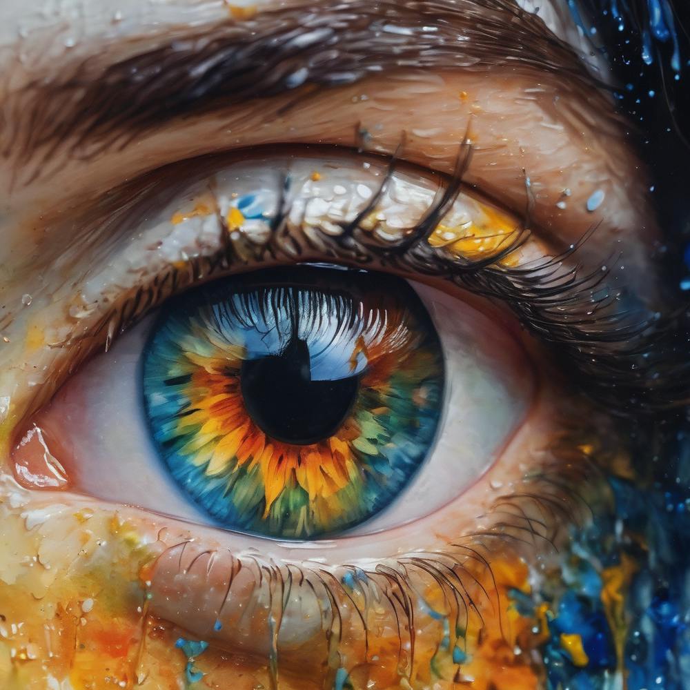 Colorful Eye