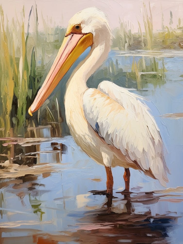 Bird Painting Pelican 1