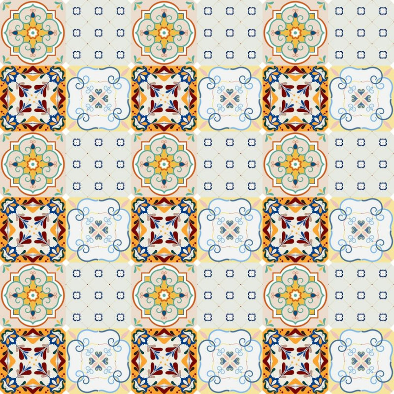 Azulejo - vector tiles, Portuguese tiles 5