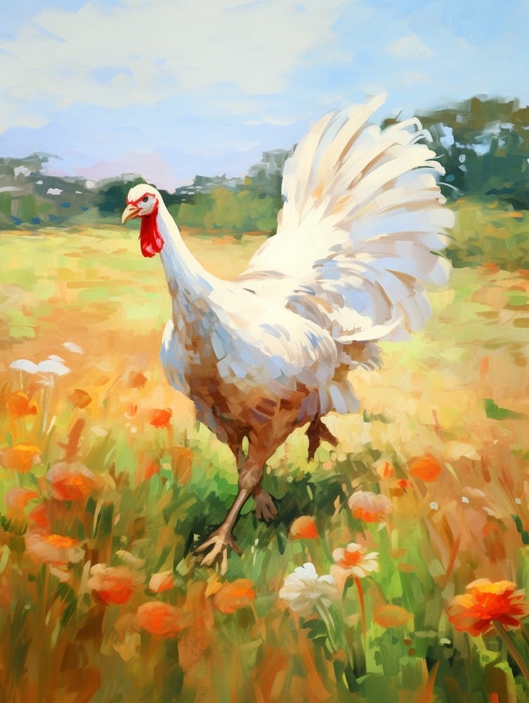 Bird Painting Turkey 4