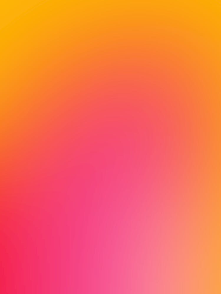Glowy Orange And Pink Gradient Aura