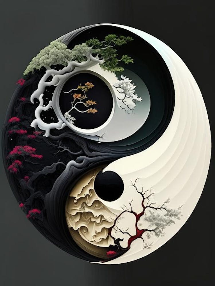 Repeat 5, Yin and Yang Illustration