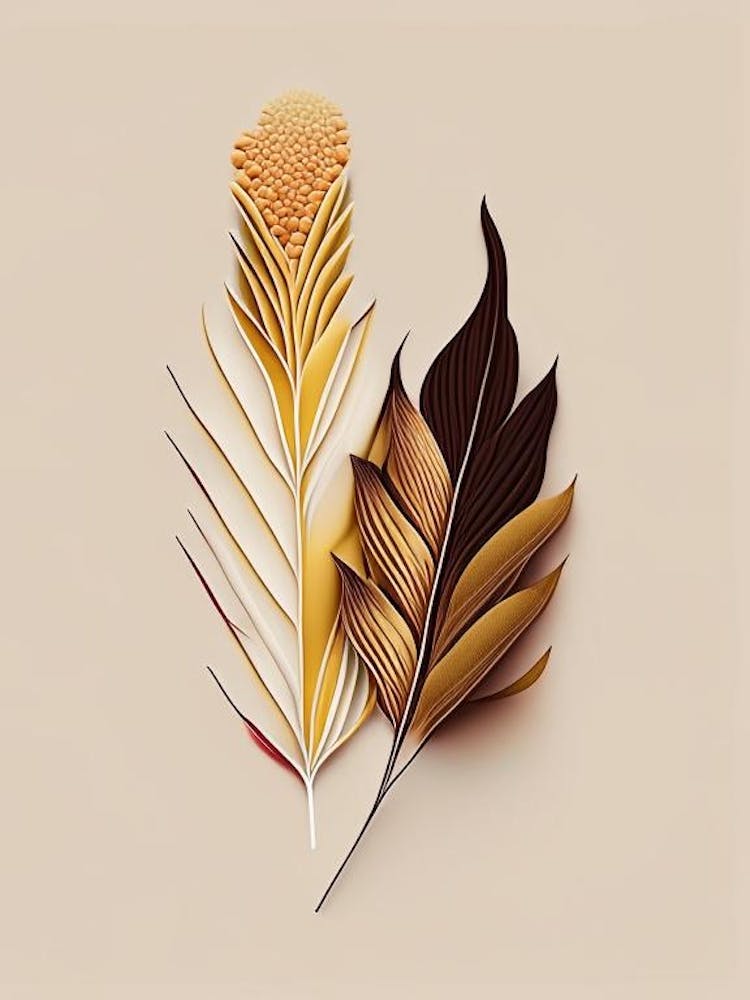 Corn Silk Spices And Herbs Retro Minimal 5