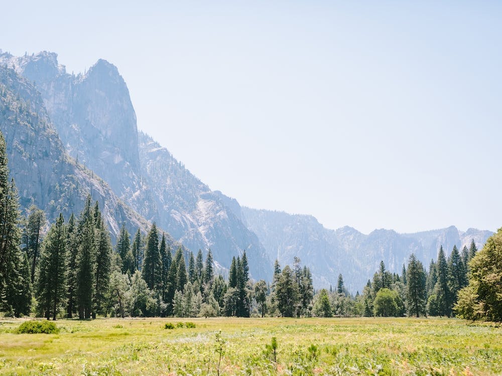 National Parks Yosemite Mountain