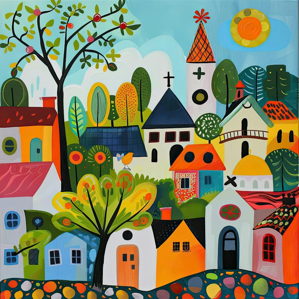 Kids Travel Illustration Warsaw 4