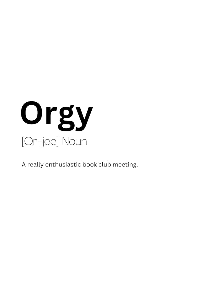 Orgy Definition Meaning
