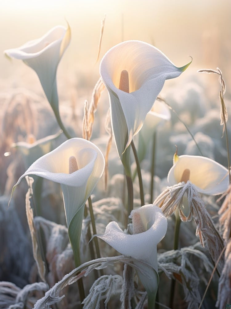 Frosty Botanical Calla Lily 3