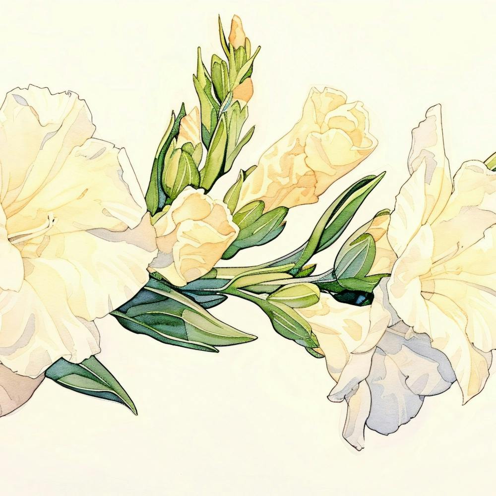 White Flowers 1