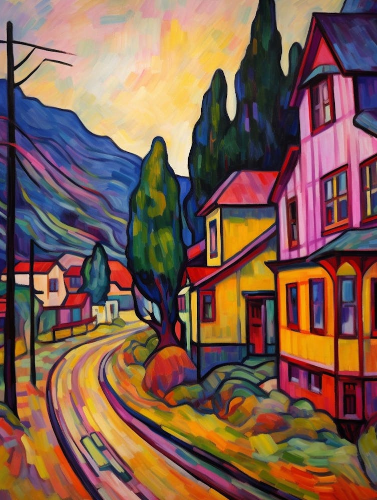 Redmond Washington Retro Pop Art 3