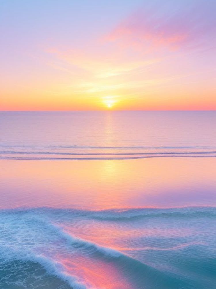 Sunset At The Beach 1