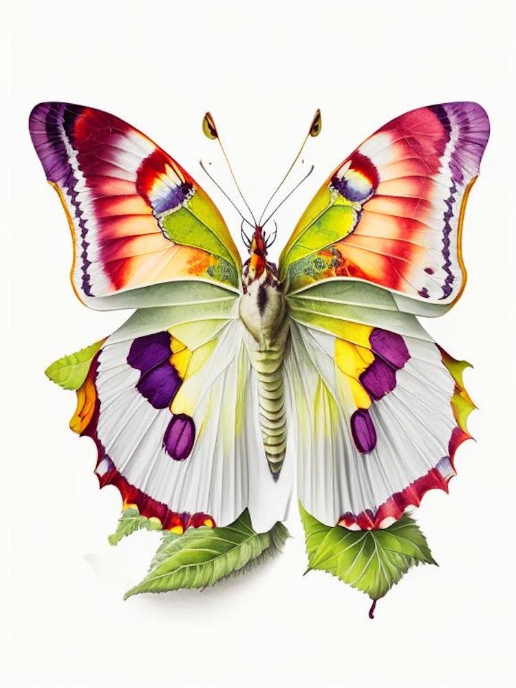 Brimstone Butterfly Decoupage 1