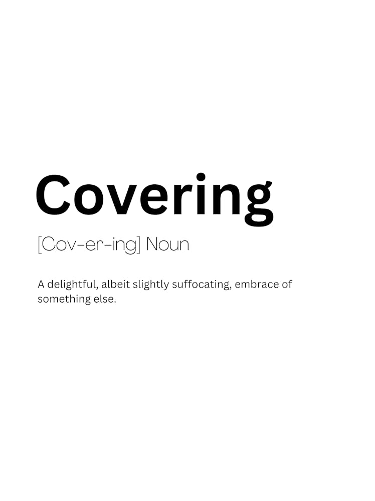 Covering Definition Meaning