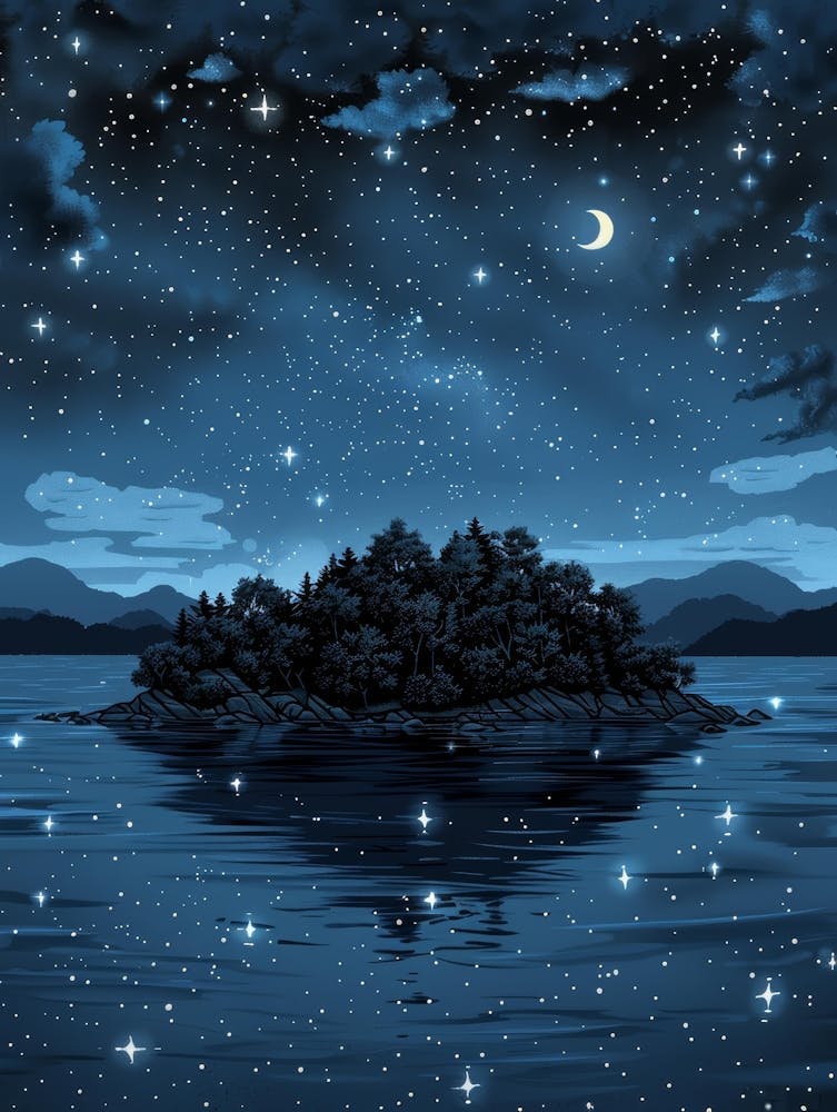 Night Sky With Stars