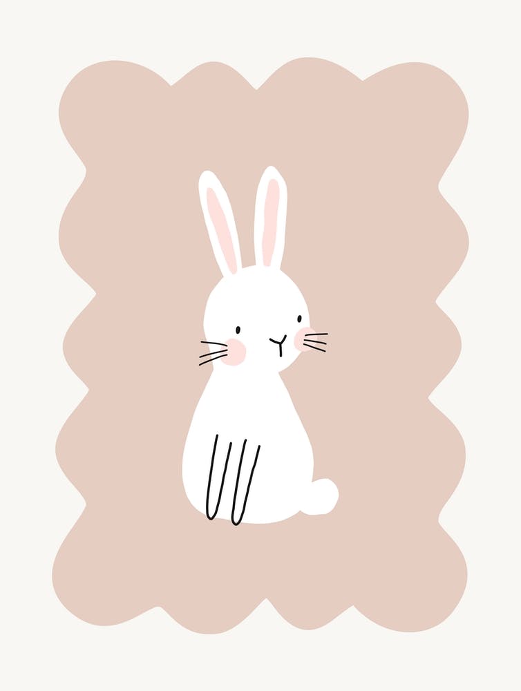 Scallop Edge Bunny