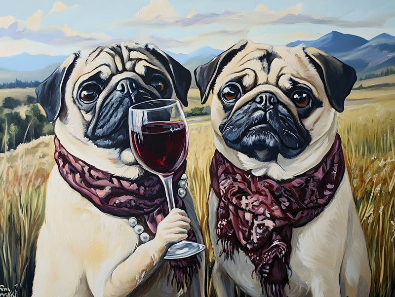 Classy Pugs On The Ranch 5