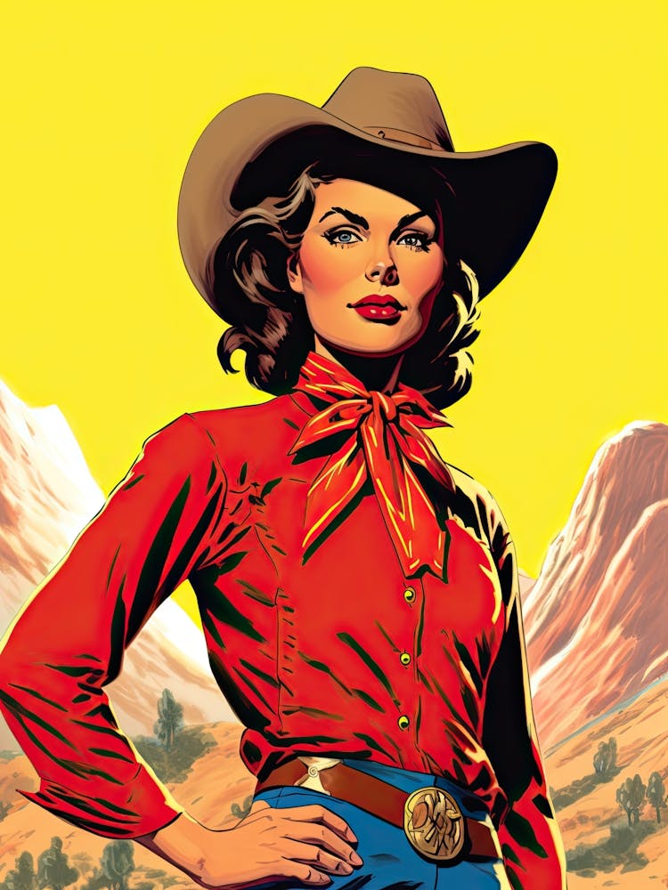 Retro Cowgirl