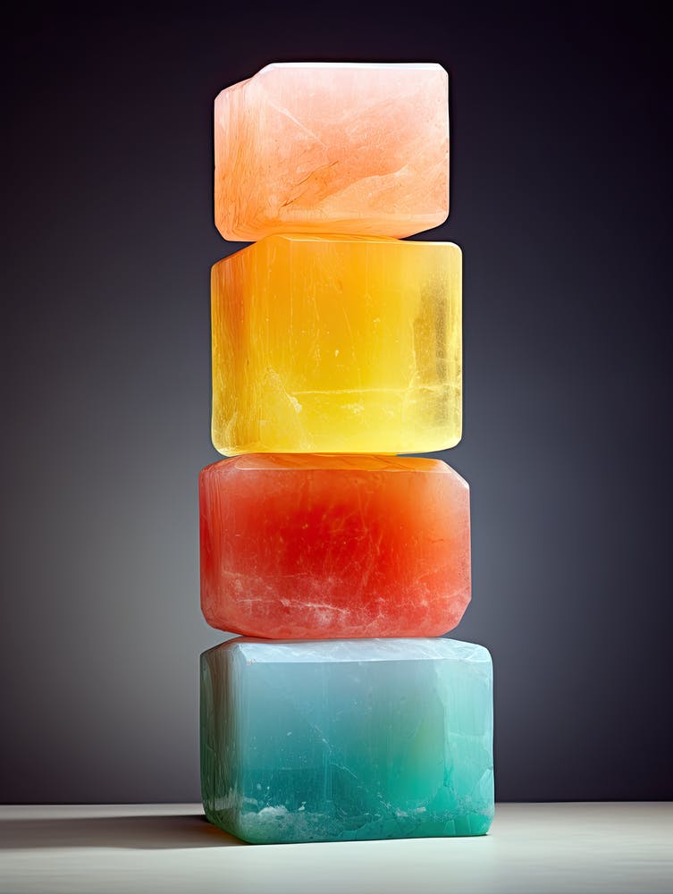 Stacked Soaps, Stone Art 1