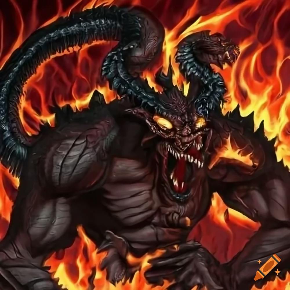 Demon In Flames