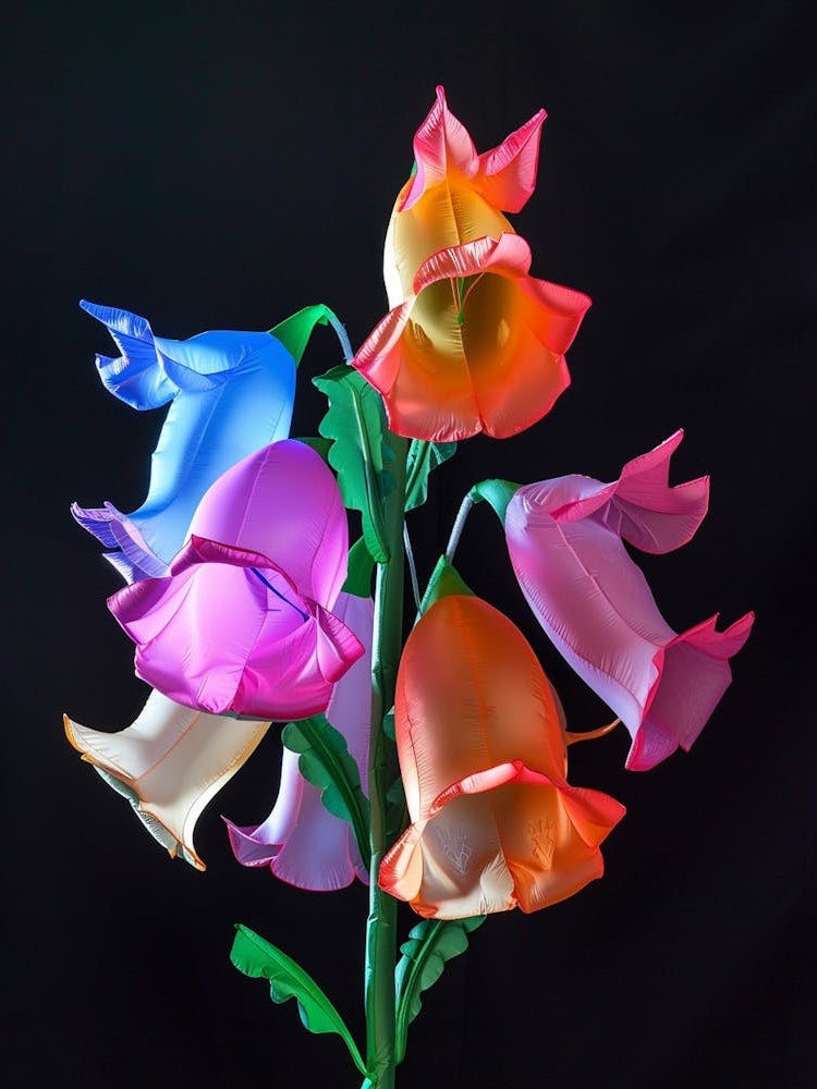 Bright Inflatable Flowers Foxglove 1