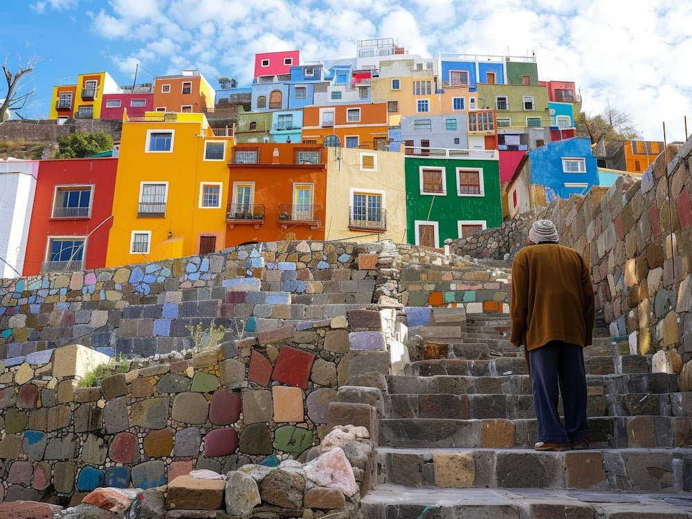 Colorful Mexico City 1