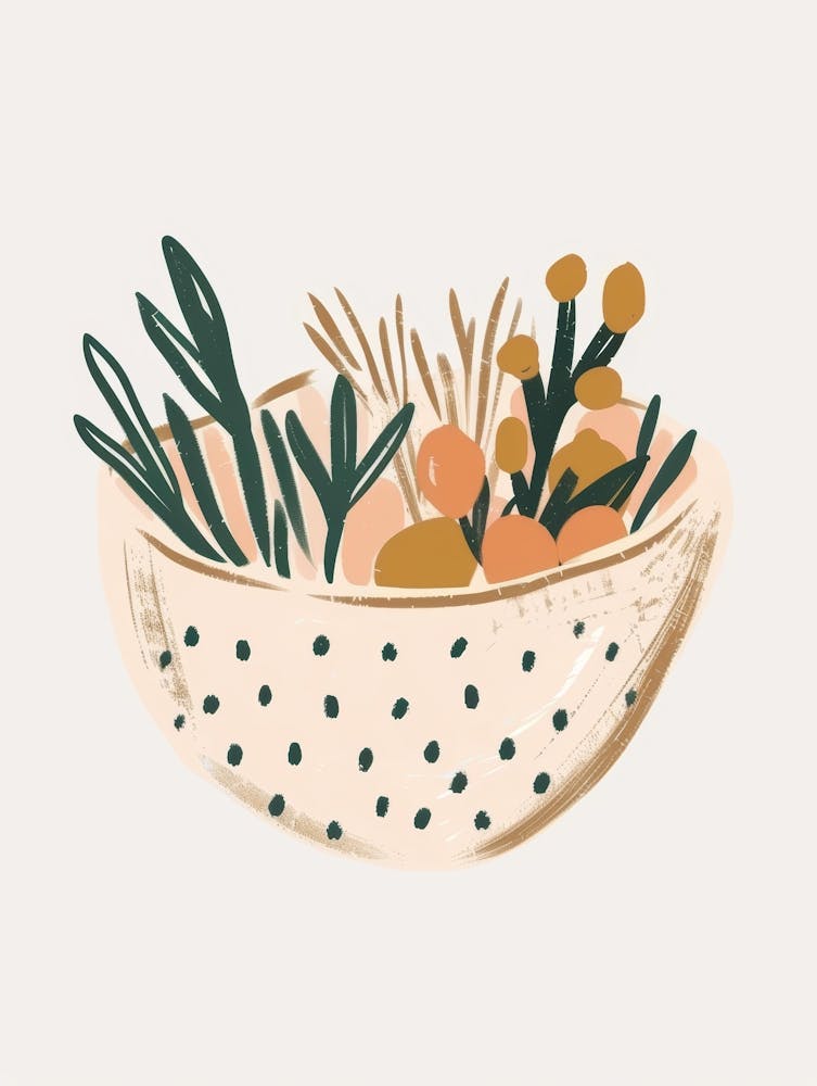 Bowl Of Vegetables