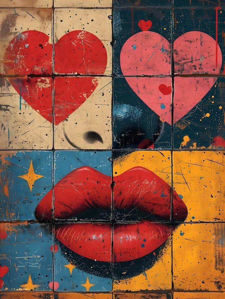 Great Love, Vibrant Pop Art
