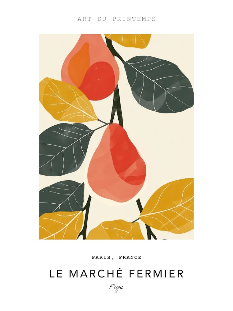 Figs Le Marche Fermier Poster 5