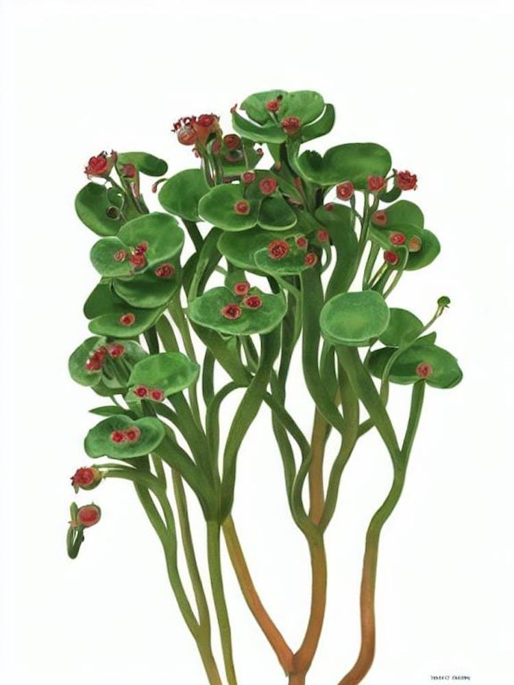 Cape Sundew (Drosera Capensis) Watercolor