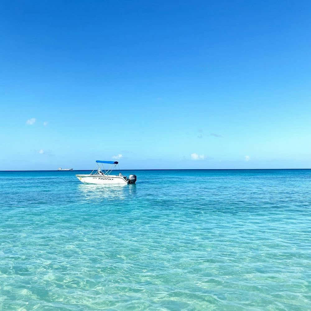 Caribbean Clear Blue Water