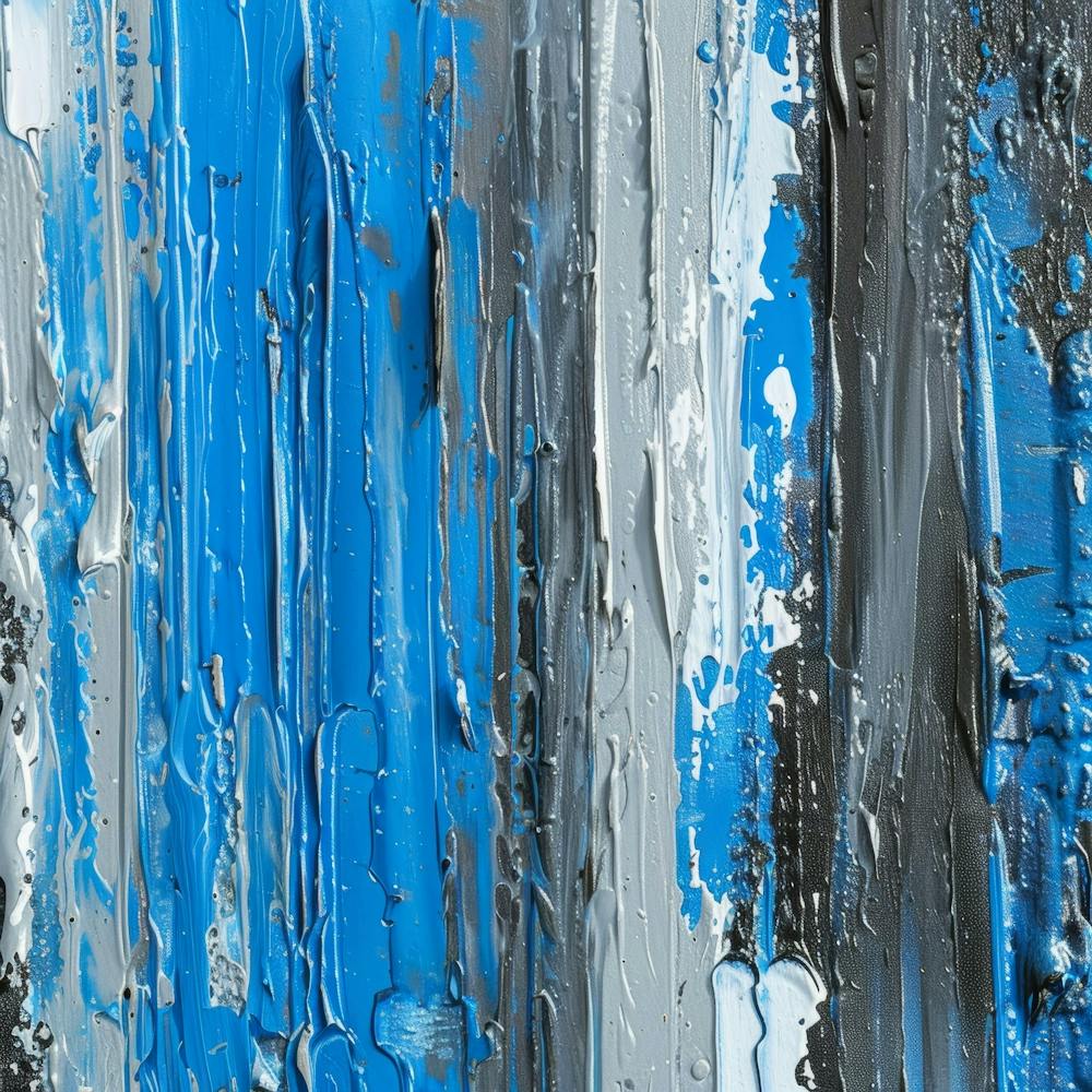 Abstract Painting, Blue, Abstract Painting