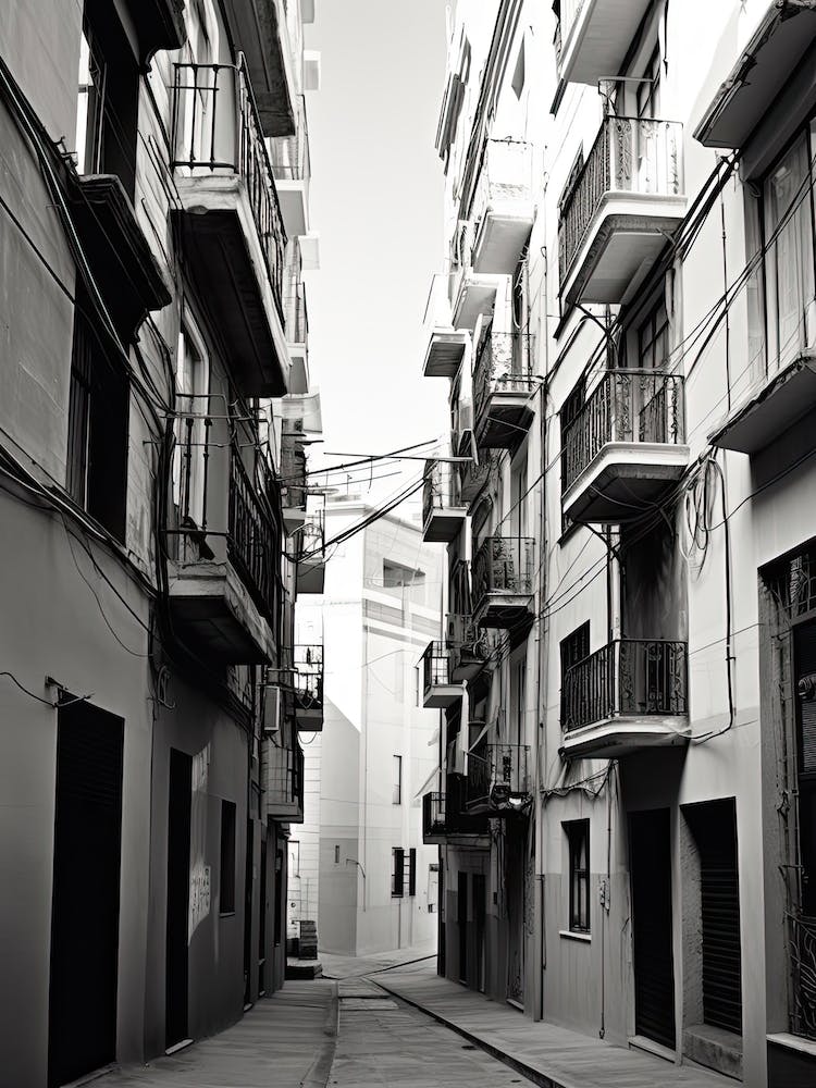 Malaga, Spain, Photography In Black And White 5