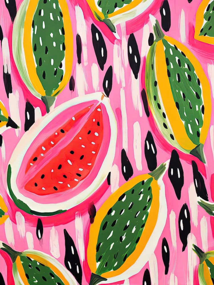 Dragon Fruit Fruit Summer Illustration 4