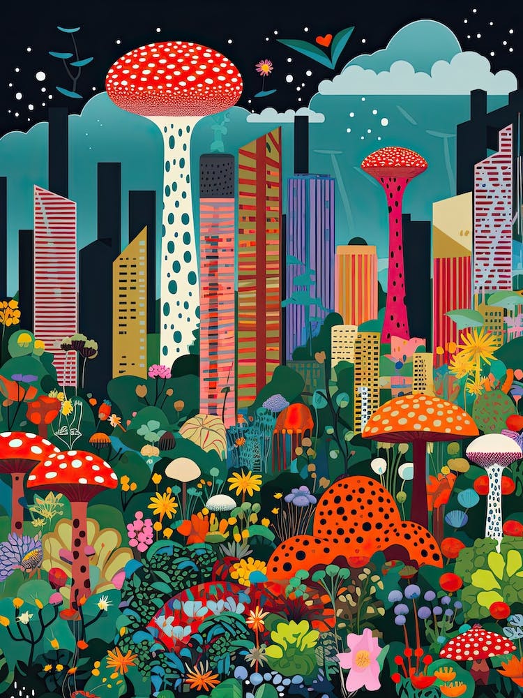 Hong Kong, Illustration In The Style Of Pop Art 4